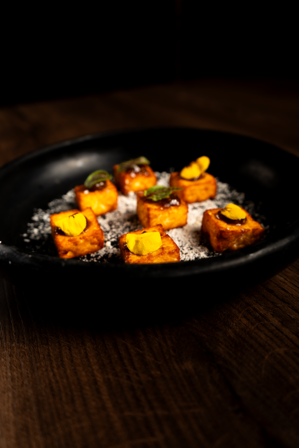 Fried Cheese With Lulo Syrup - Image 2